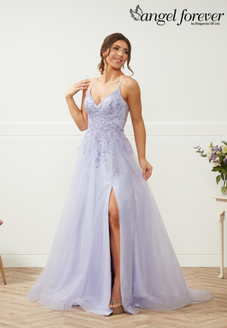 Angel Forever Lilac Tulle Ballgown
